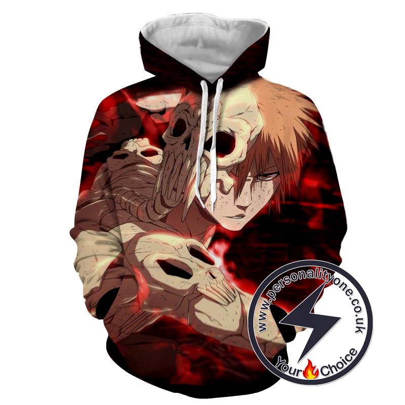 Ichigo Kurosaki - Bleach 3D - Bleach Hoodies